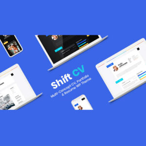 ShiftCV – Blog Resume Portfolio WordPress